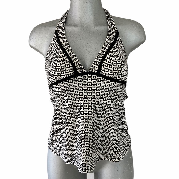 Converse Swim Converse Bathing Suit Tank Halter Top Swimsuit